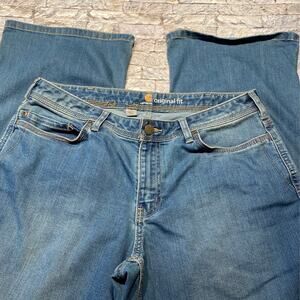 Women's Sz 12 Carhartt original fit jeans
